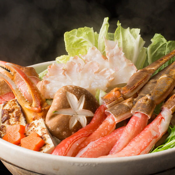 特大サイズ カット済み 生ずわいがに むき身セット 1kg(総重量1.2kg)