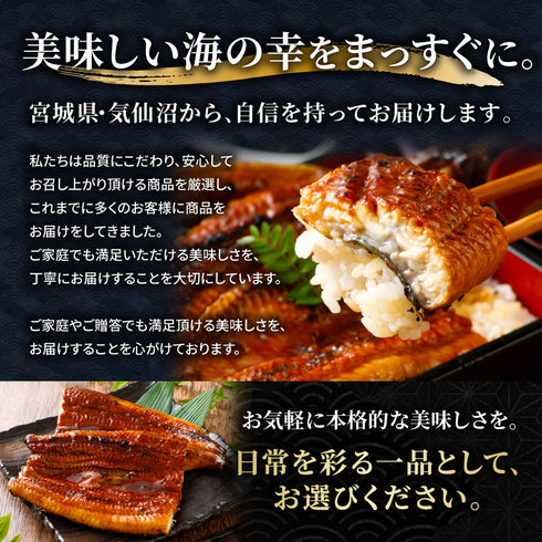 超特大うなぎの蒲焼 1尾約380g