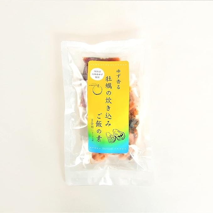 ゆず香るかきの炊き込みご飯 3パック (1パックあたり2合分) 【冷凍品】
