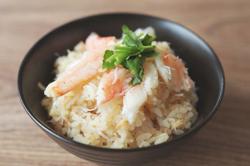 炊き込みご飯の素 3種セット (かきの炊き込みご飯×2パック、まるずわいがに炊き込みご飯×2パック、金華さば炊き込みご飯×2パック)