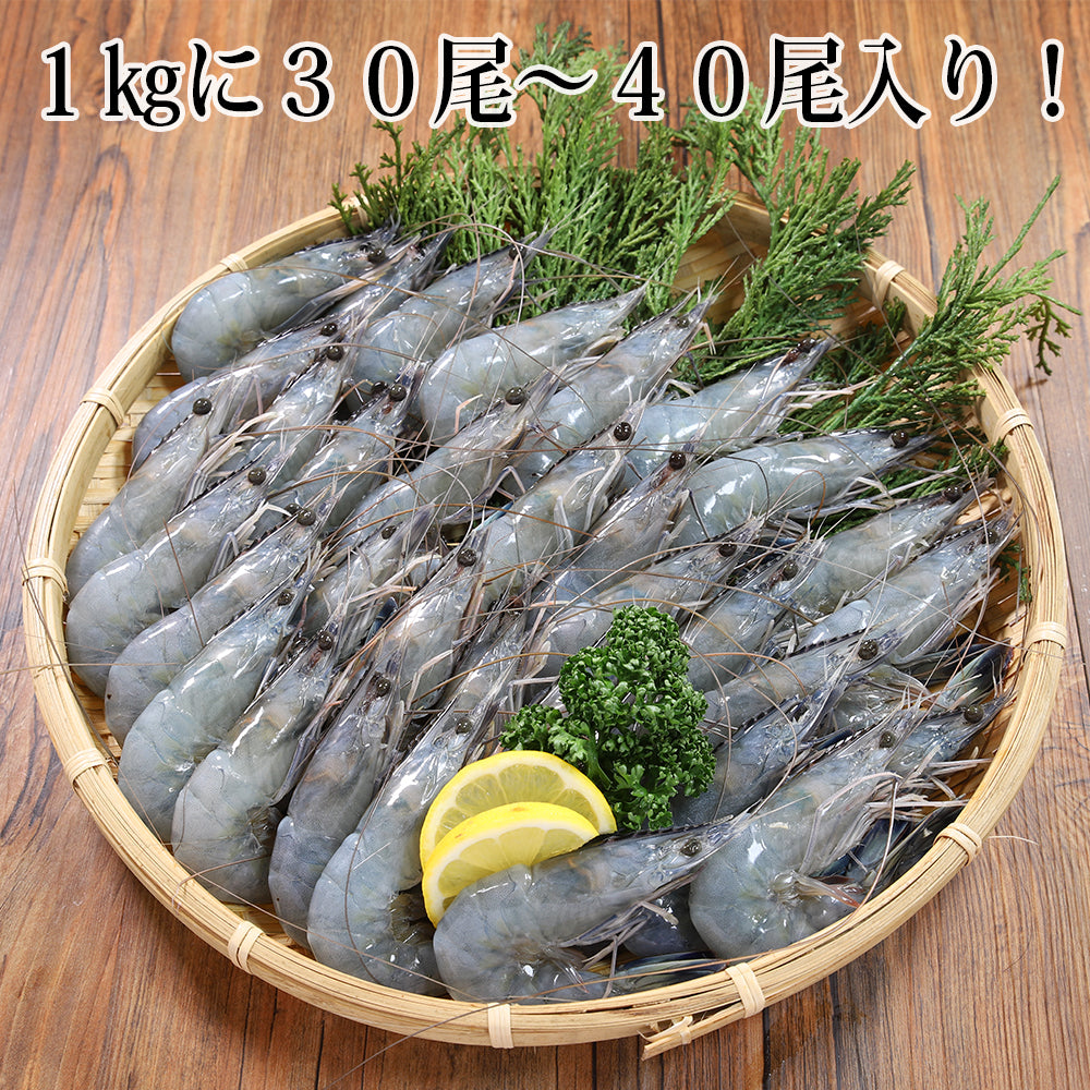 天使のえび 1kg 30/40サイズ (1kgに約30尾～40尾入り) – カニパラダイス
